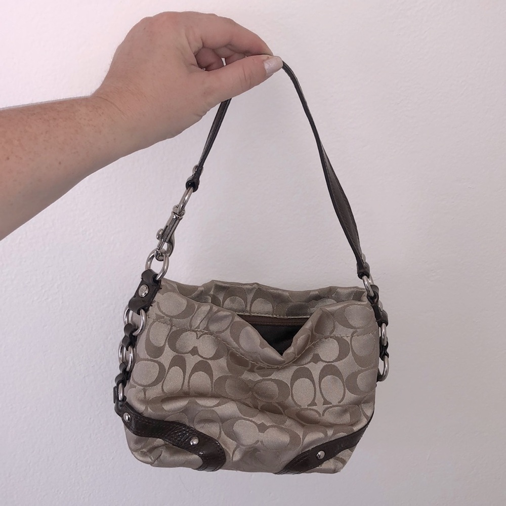 Coach Mini Carly Hobo Purse - Picture 2 of 8